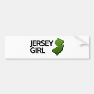 Autocollant De Voiture Jersey Girl