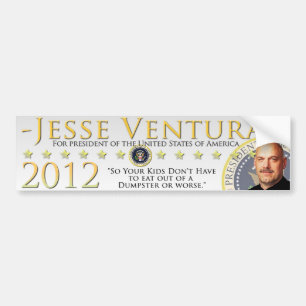 Autocollant De Voiture Jesse Ventura 2012 - Ainsi vos enfants ne font pas