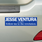 Autocollant De Voiture Jesse Ventura - suivez-moi au pare-chocs de (En voiture)