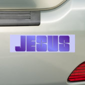 Autocollant De Voiture Jésus (En voiture)
