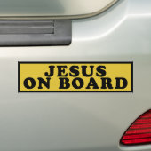 Autocollant De Voiture Jésus à bord (En voiture)
