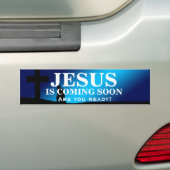 Autocollant De Voiture JÉSUS APPARAÎT BIENTÔT Bumper Sticker (En voiture)
