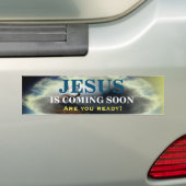 Autocollant De Voiture JÉSUS APPARAÎT BIENTÔT Bumper Sticker (En voiture)
