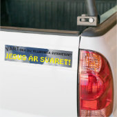 AUTOCOLLANT DE VOITURE JESUS ÄR SVARET! (Sur camion)