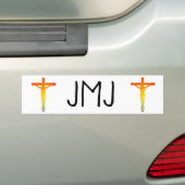 Autocollant De Voiture Jésus-Christ (En voiture)