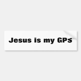 Autocollant De Voiture Jésus est mon GPS