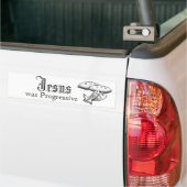 Autocollant De Voiture Jésus était progressif (Sur camion)