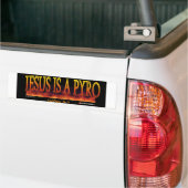 Autocollant De Voiture Jésus pyrogéné (Sur camion)