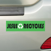 Autocollant De Voiture Jésus réutilise (En voiture)