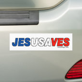 Autocollant De Voiture Jésus sauve (En voiture)
