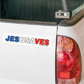 Autocollant De Voiture Jésus sauve Bumperstickers (Sur camion)