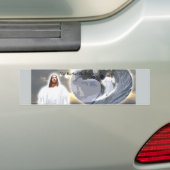 Autocollant De Voiture Jésus surfant Bumpersticker (En voiture)