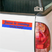 Autocollant De Voiture Jésus vient (Sur camion)