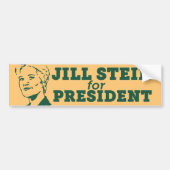 Autocollant De Voiture Jill Stein 2024 (Devant)