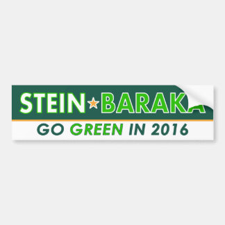 Autocollant De Voiture Jill Stein/Baraka - adhésif pour pare-chocs de