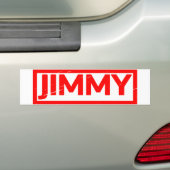 Autocollant De Voiture Jimmy Stamp (En voiture)