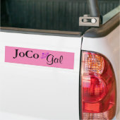 Autocollant De Voiture JoCo Gal en rose (Sur camion)