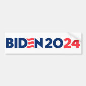 Autocollant De Voiture Joe Biden 2024 (Devant)