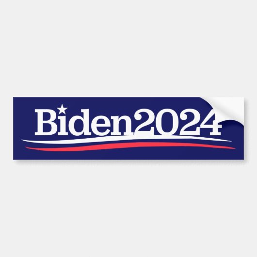 Autocollant De Voiture Joe Biden 2024 (Devant)