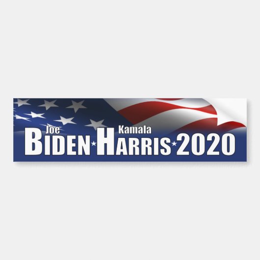 Autocollant De Voiture Joe Biden et Kamala Harris 2020 (Devant)
