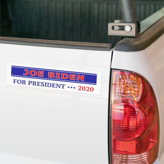 Autocollant De Voiture Joe Biden pour le président 2020 (Sur camion)