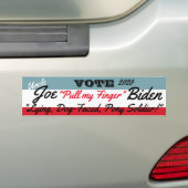 Autocollant De Voiture Joe "Lying Dog face "Biden (En voiture)