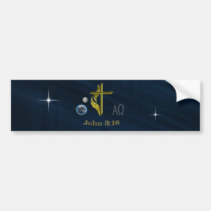 Autocollant De Voiture John 3:16