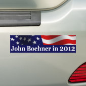 Autocollant De Voiture John Boehner en 2012 (En voiture)