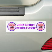 AUTOCOLLANT DE VOITURE JOHN KERRY PURPLE OWIE (En voiture)