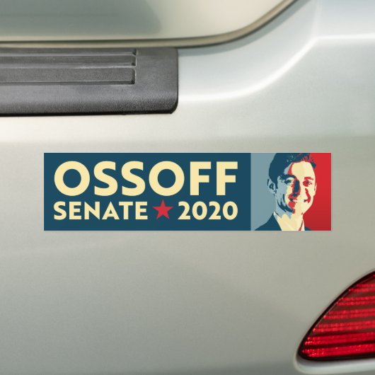 Autocollant De Voiture Jon Ossoff 2020 (En voiture)