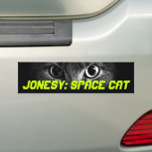 Autocollant De Voiture Jonesy : Chat de l'espace (En voiture)