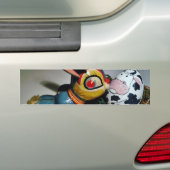 Autocollant De Voiture Jouet lapin et oeuf de vache (En voiture)
