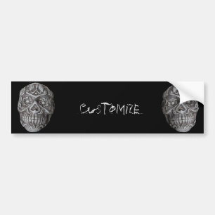 Autocollant De Voiture Jour du crâne de sucre de la mort de Thunder_Cove