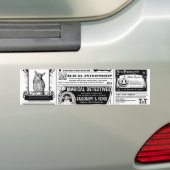 Autocollant De Voiture journal déplaisant (En voiture)