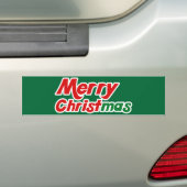 Autocollant De Voiture Joyeux Noël (En voiture)
