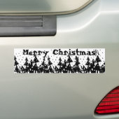Autocollant De Voiture Joyeux Noël ! (En voiture)