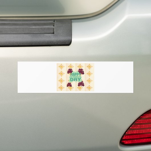 Autocollant De Voiture Joyeux Saint Patrick's Day Lovely Art Print (En voiture)