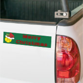 Autocollant De Voiture Joyeux tennis de Noël (Sur camion)