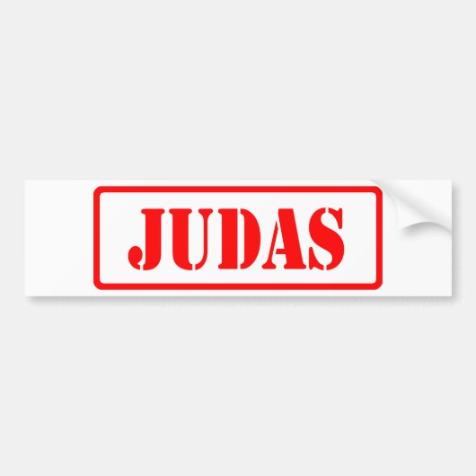 Autocollant De Voiture Judas (Devant)
