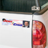 Autocollant De Voiture Juifs pour l'adhésif pour pare-chocs de Ted Cruz (Sur camion)