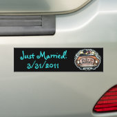 Autocollant De Voiture Juste marié (En voiture)