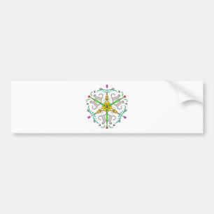 Autocollant De Voiture Kaliedoscope de chat