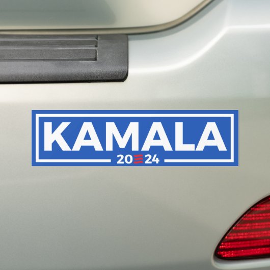 AUTOCOLLANT DE VOITURE KAMALA 2024 (En voiture)