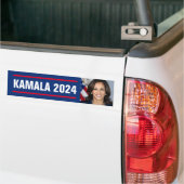 AUTOCOLLANT DE VOITURE KAMALA 2024 (Sur camion)