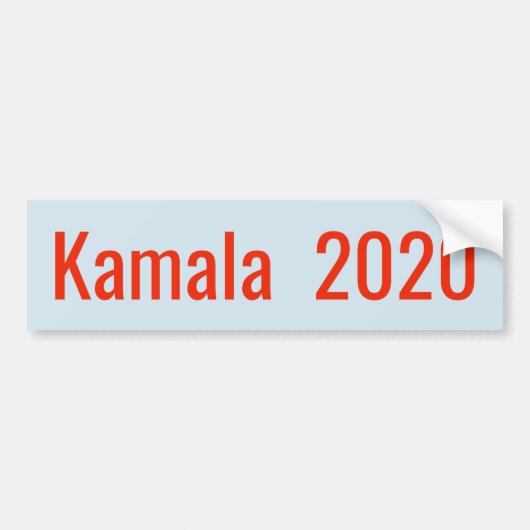 Autocollant De Voiture Kamala Harris 2020 (Devant)