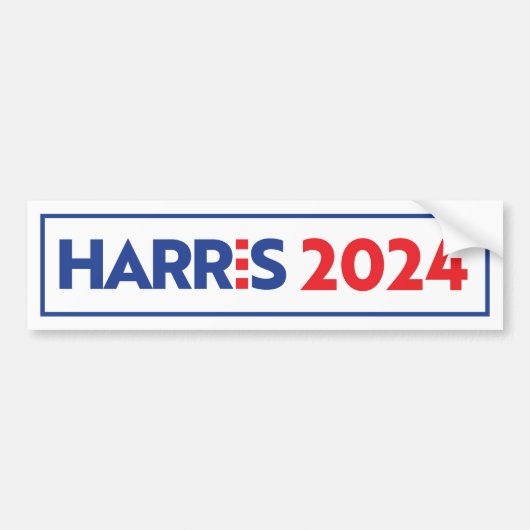 Autocollant De Voiture Kamala Harris 2024 (Devant)