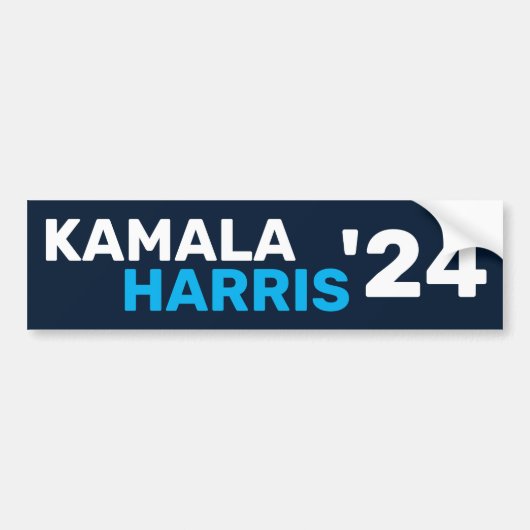 Autocollant De Voiture Kamala Harris 2024 pour le président (Devant)