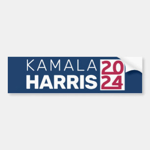 Autocollant De Voiture Kamala Harris 2024 Président Vintage drapeau améri