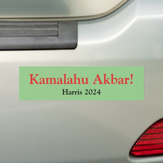 Autocollant De Voiture Kamala Harris pour le président (En voiture)