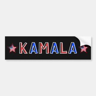 Autocollant De Voiture Kamala Harris pour le président, "Kamala" Design